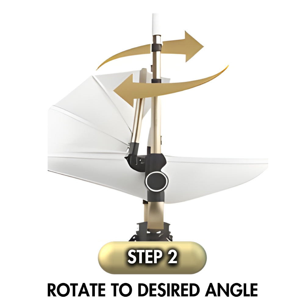 Luxury Leather 360° Rotating 3-in-1 Baby Stroller