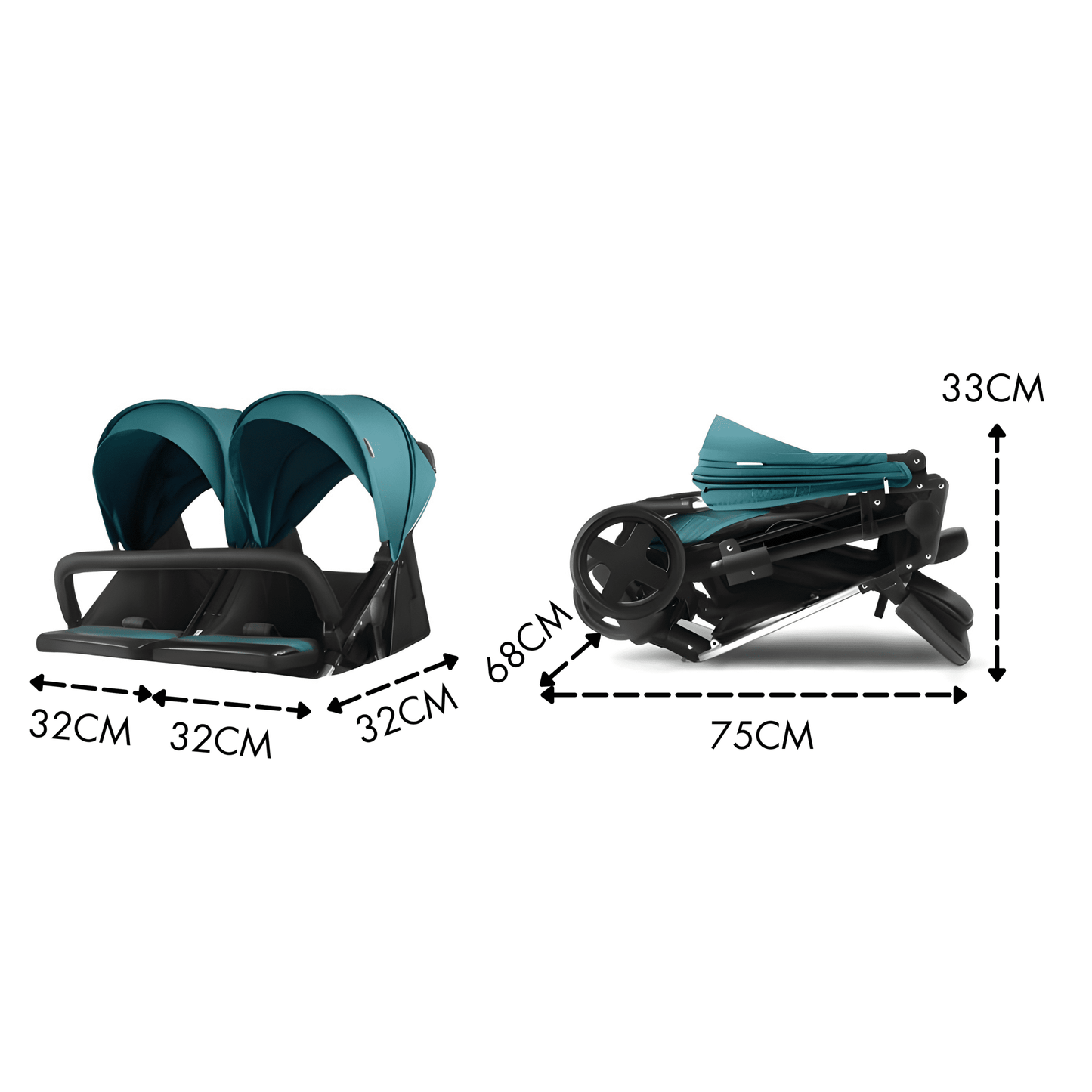 Prime Twin Baby Stroller