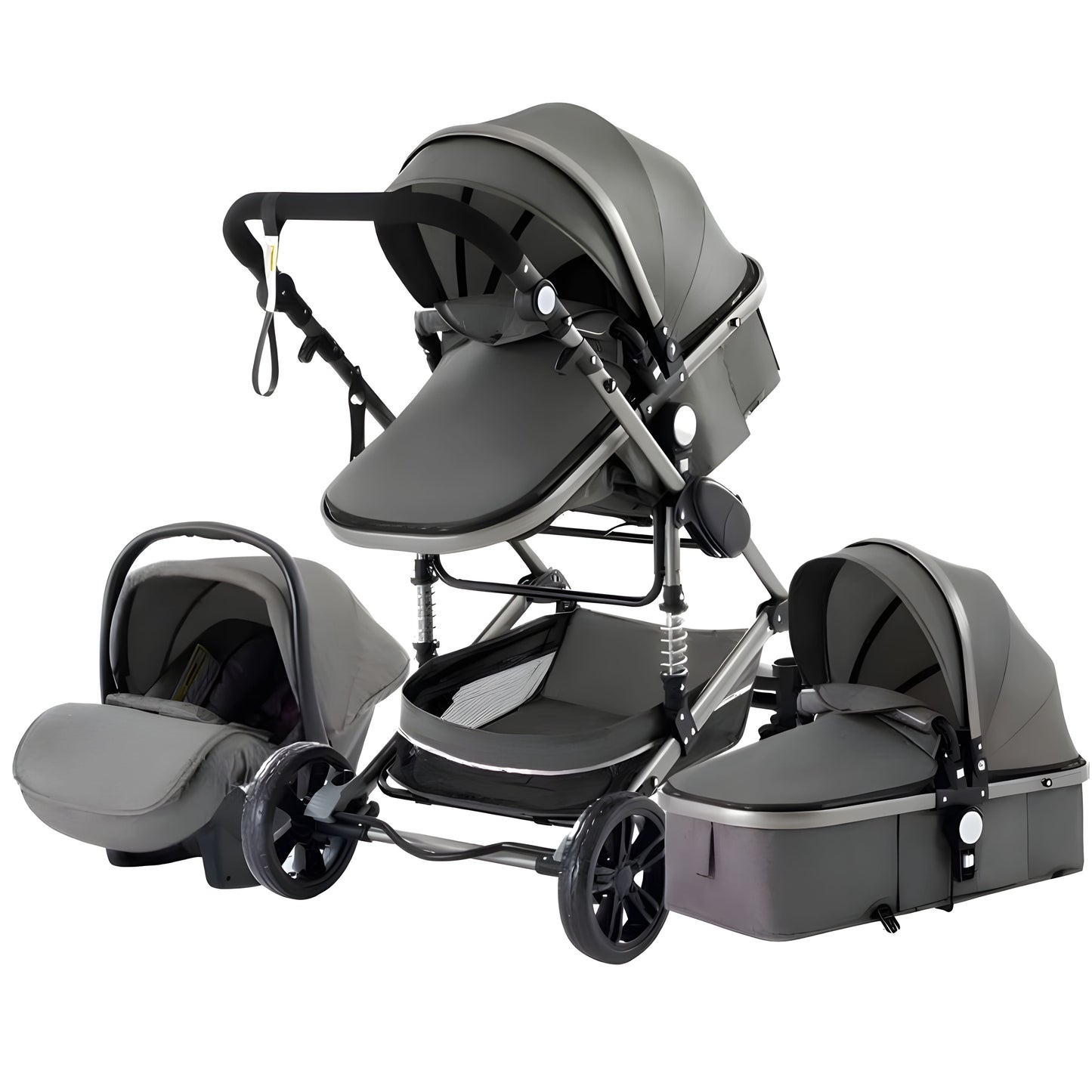Premium 3-in-1 Baby Stroller