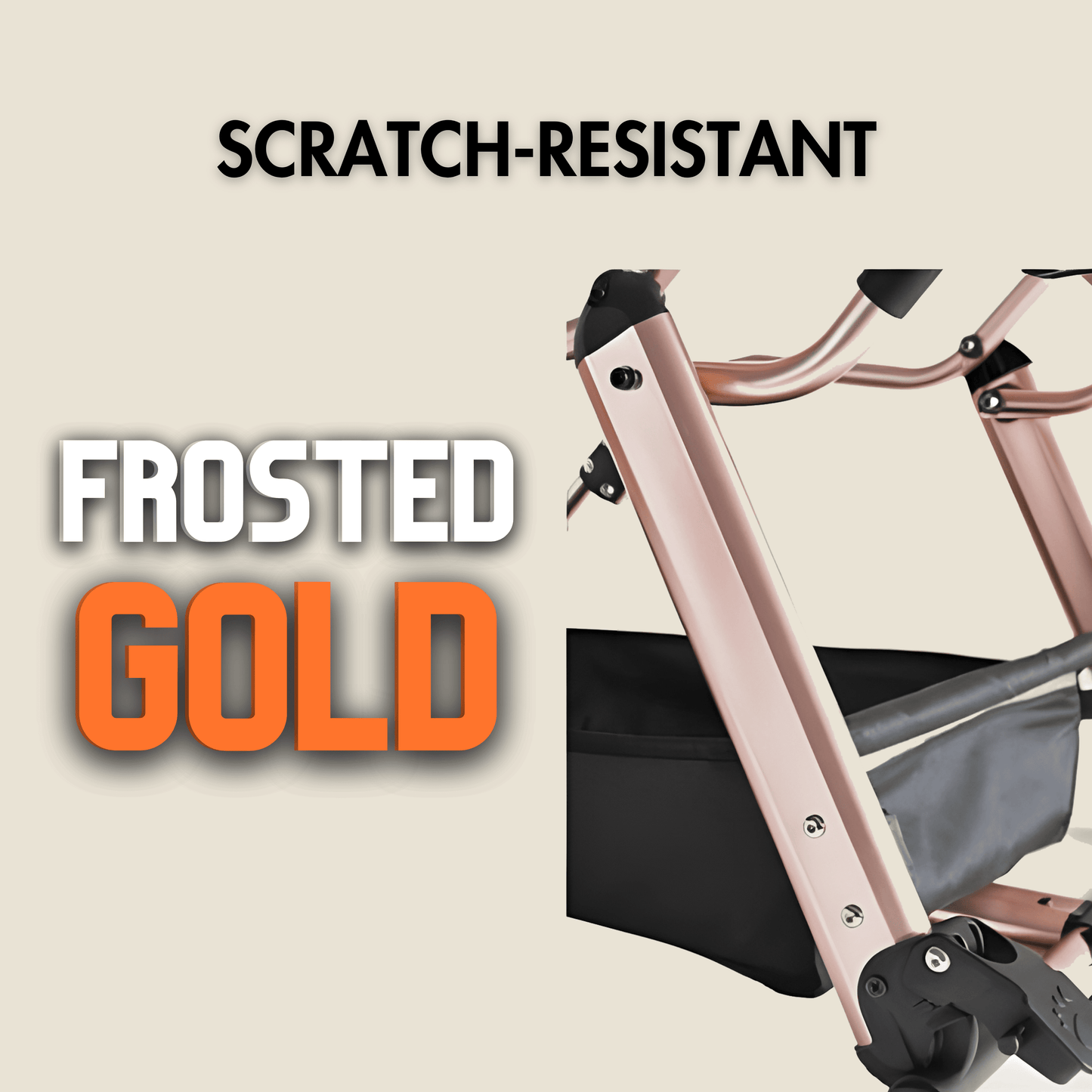 Luxury Leather Twin Baby Stroller