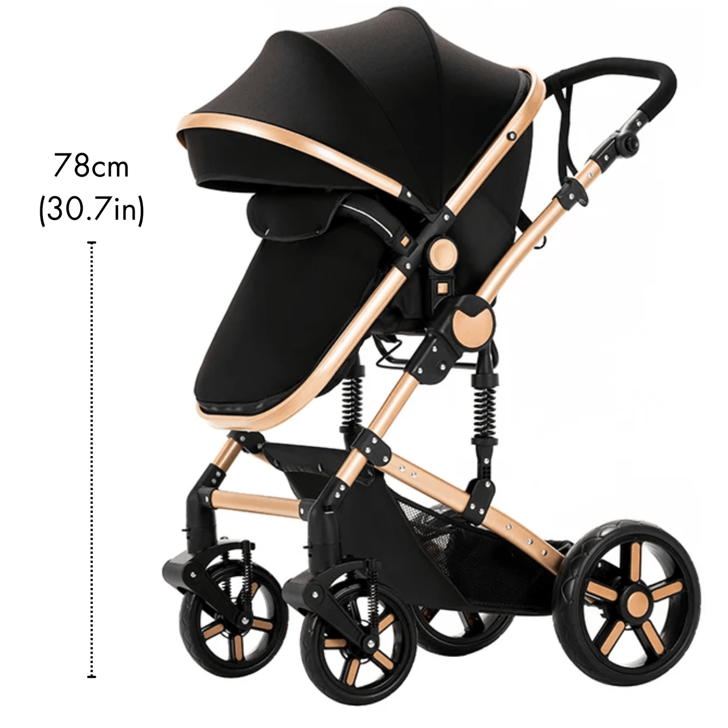 Premium 3-in-1 Baby Stroller