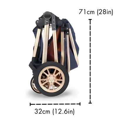 Luxury 2-in-1 Baby Stroller