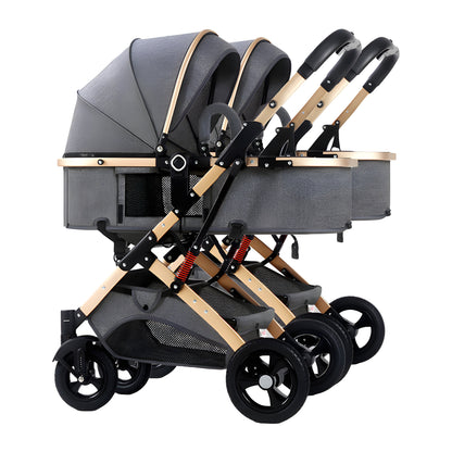 Premium Twin Baby Stroller