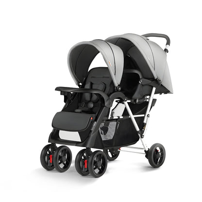 Deluxe Twin Baby Stroller