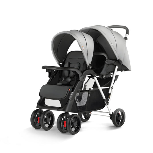 Deluxe Twin Baby Stroller