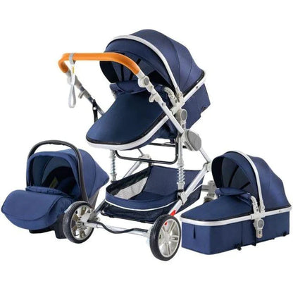 Premium 3-in-1 Baby Stroller