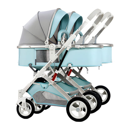 Premium Twin Baby Stroller