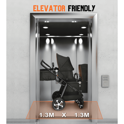 Grand Twin Baby Stroller