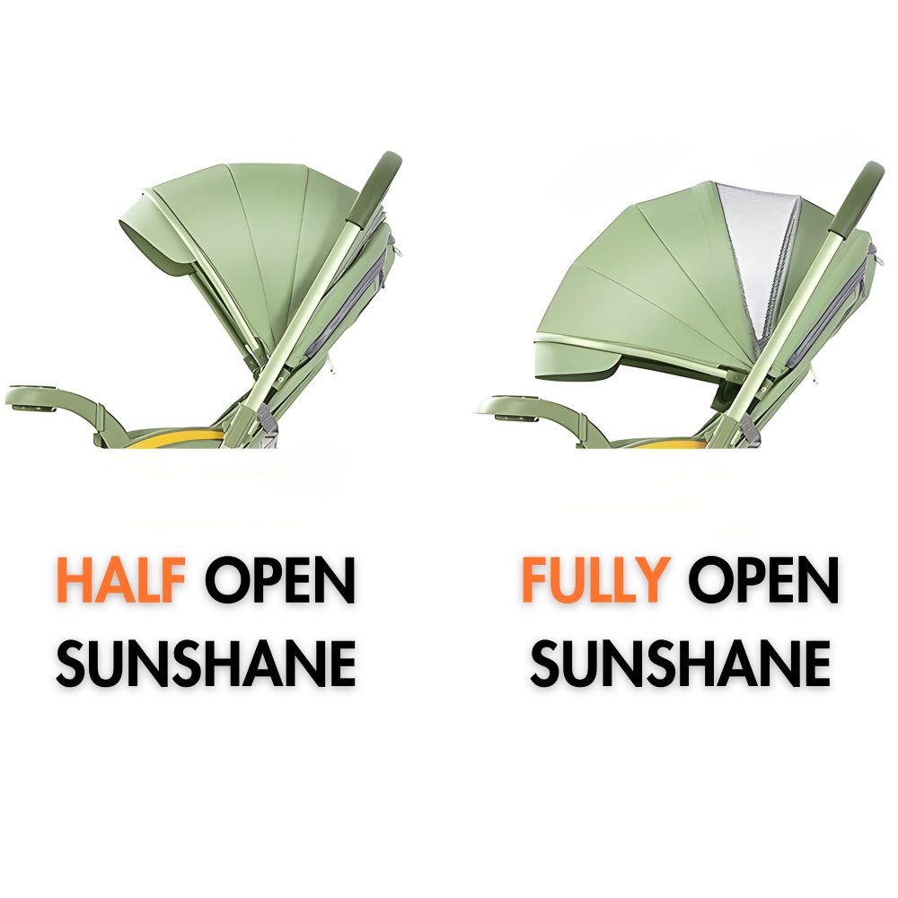 LuxeBreeze Lightweight Stroller