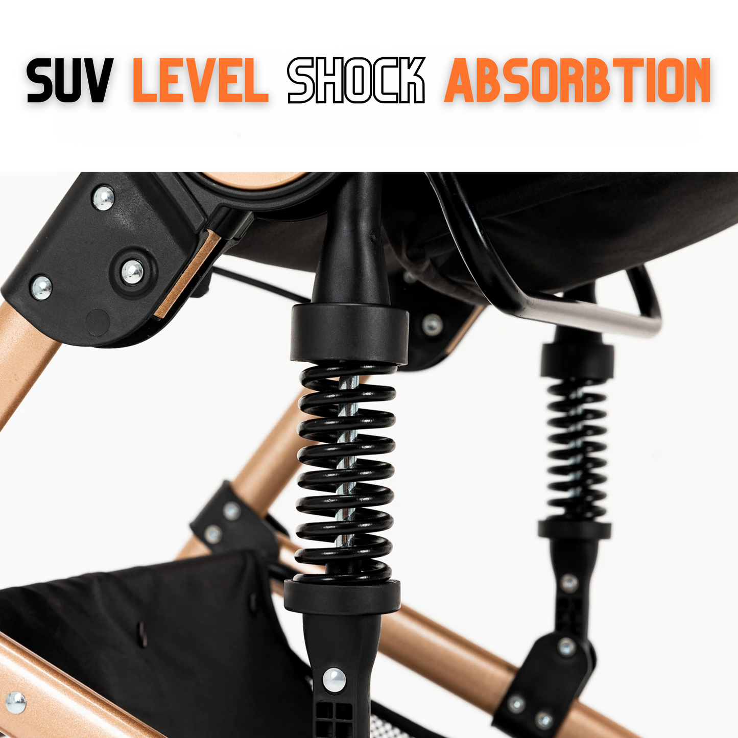 Premium 3-in-1 Baby Stroller