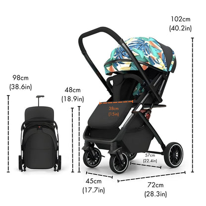 NimbusGlide Lightweight Stroller