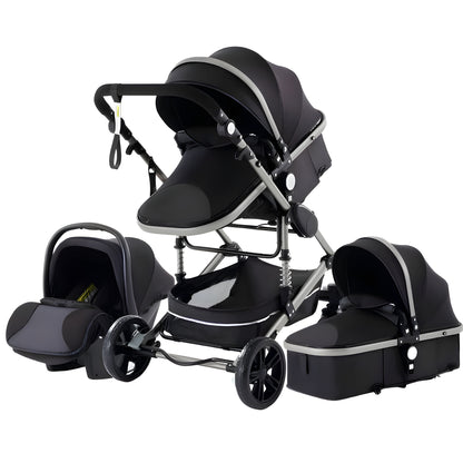 Premium 3-in-1 Baby Stroller