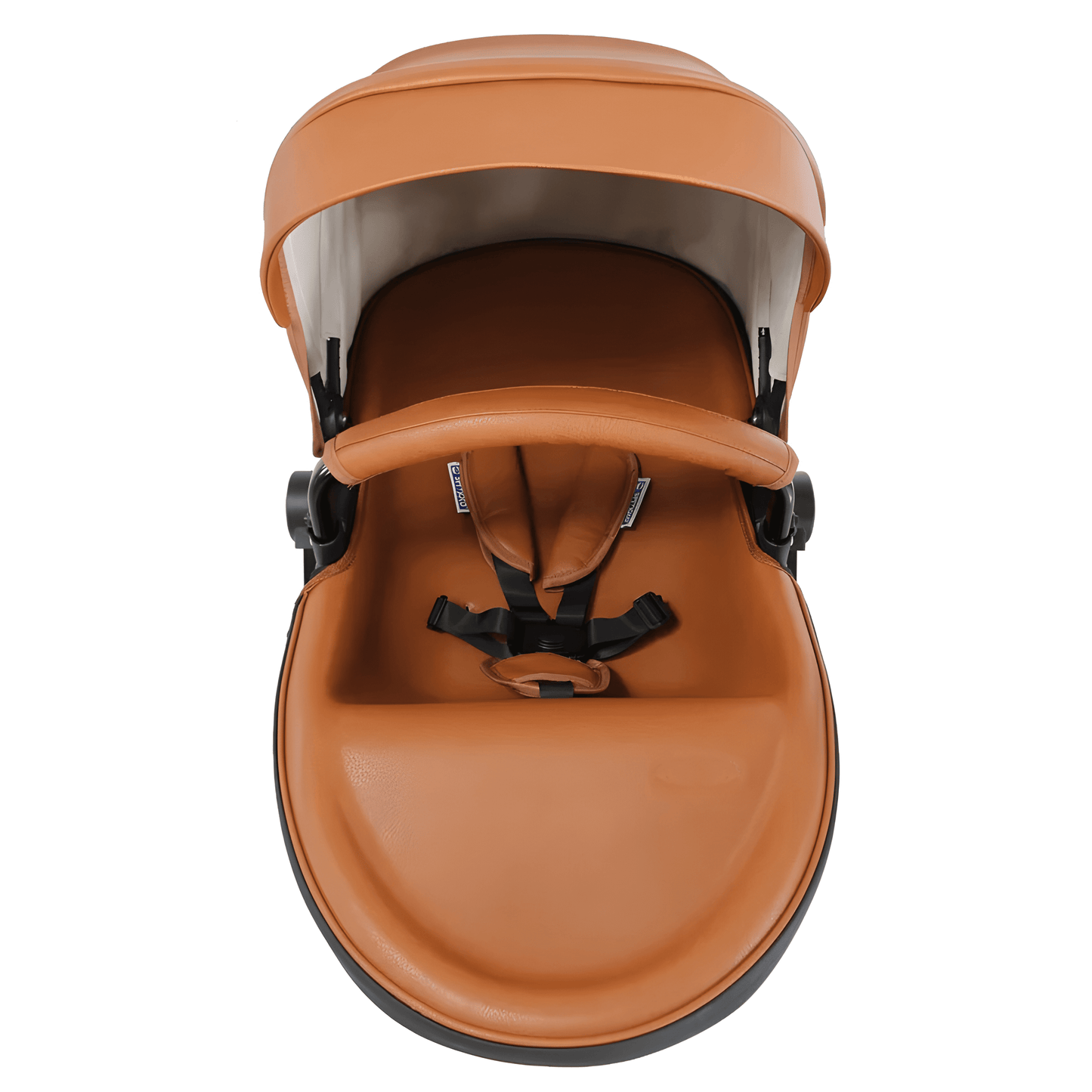 Luxury Leather Twin Baby Stroller
