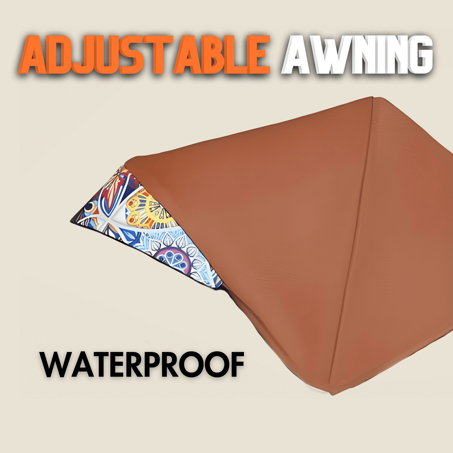 Luxury Leather Twin Baby Stroller