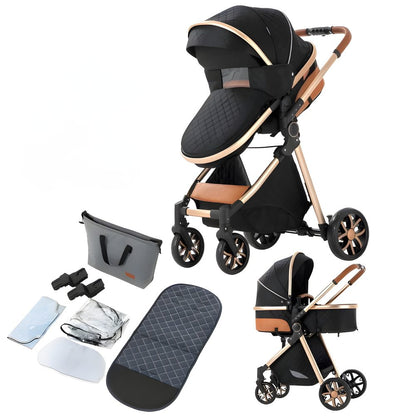 Luxury 2-in-1 Baby Stroller