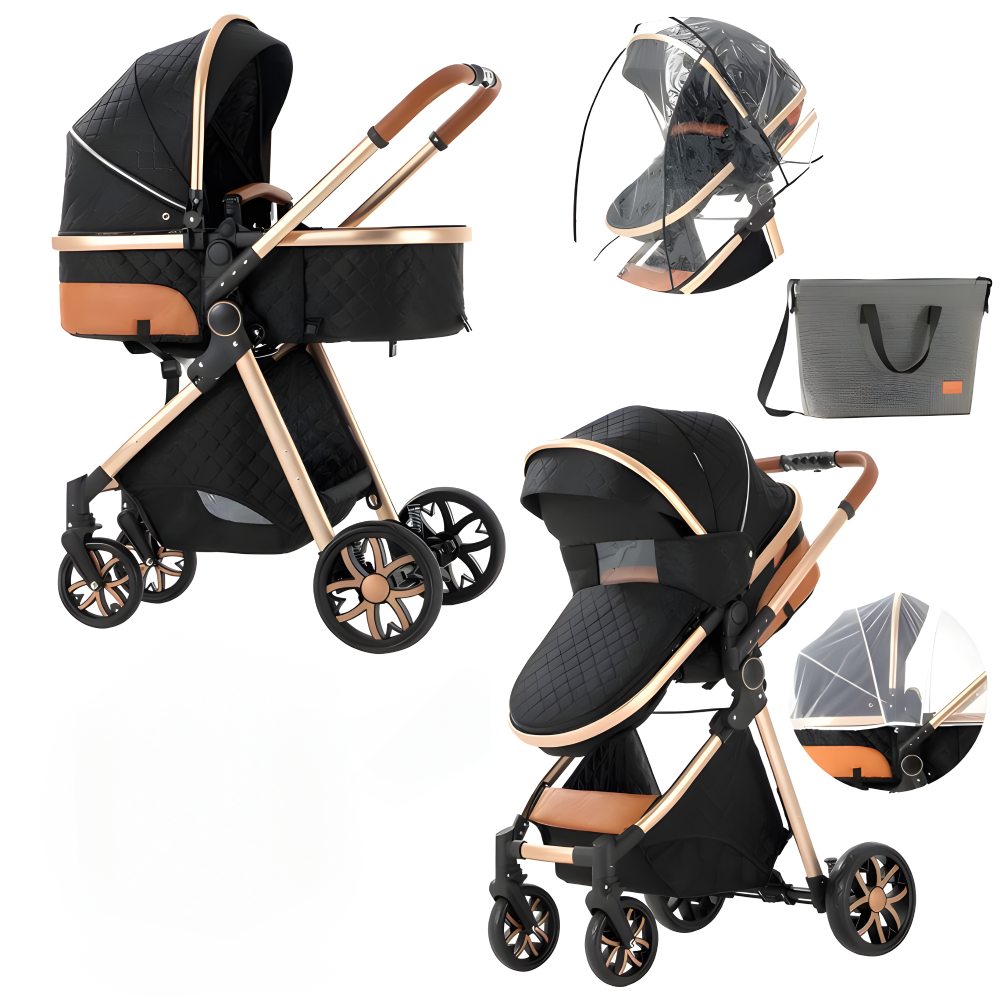 Luxury 2-in-1 Baby Stroller