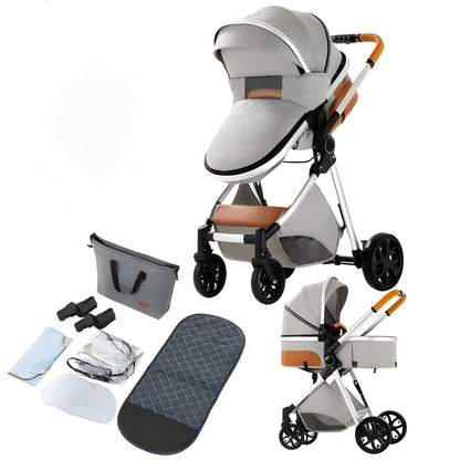 Luxury 2-in-1 Baby Stroller