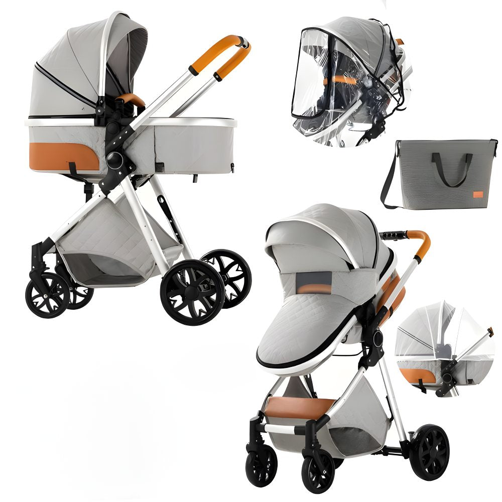 Luxury 2-in-1 Baby Stroller