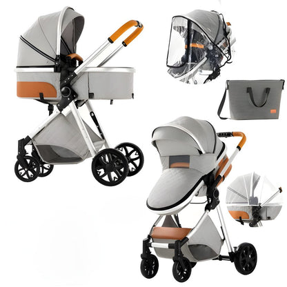 Luxury 2-in-1 Baby Stroller