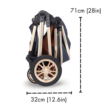 Luxury 3-in-1 Baby Stroller