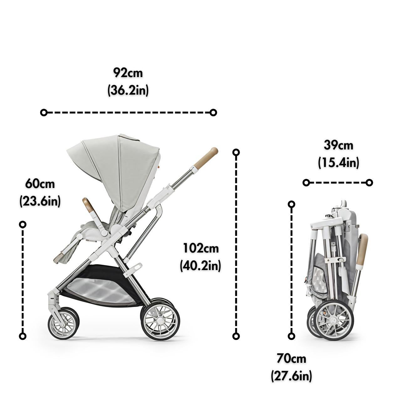 HarmonyMove Lightweight Stroller
